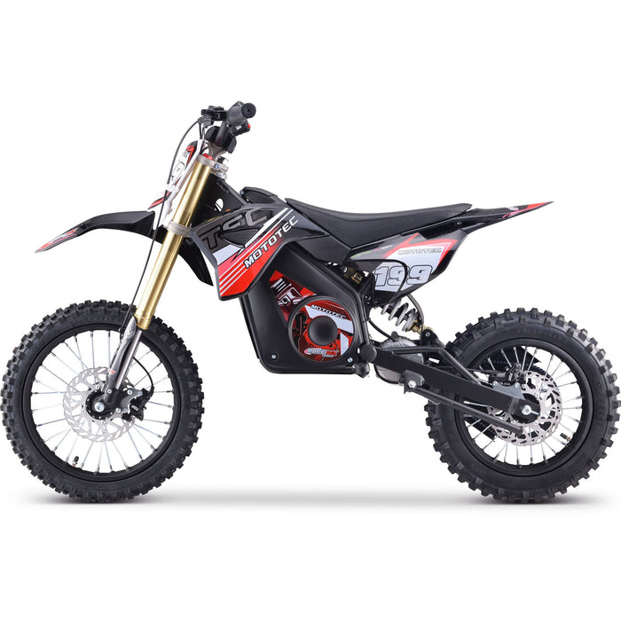 MotoTec 48v Pro Electric Dirt Bike 1600w Lithium | My Garage Supplies