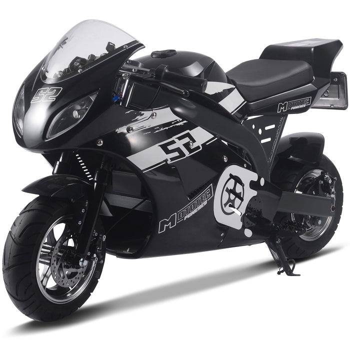 MotoTec 1000w 48v Electric Superbike Black | My Garage Supplies