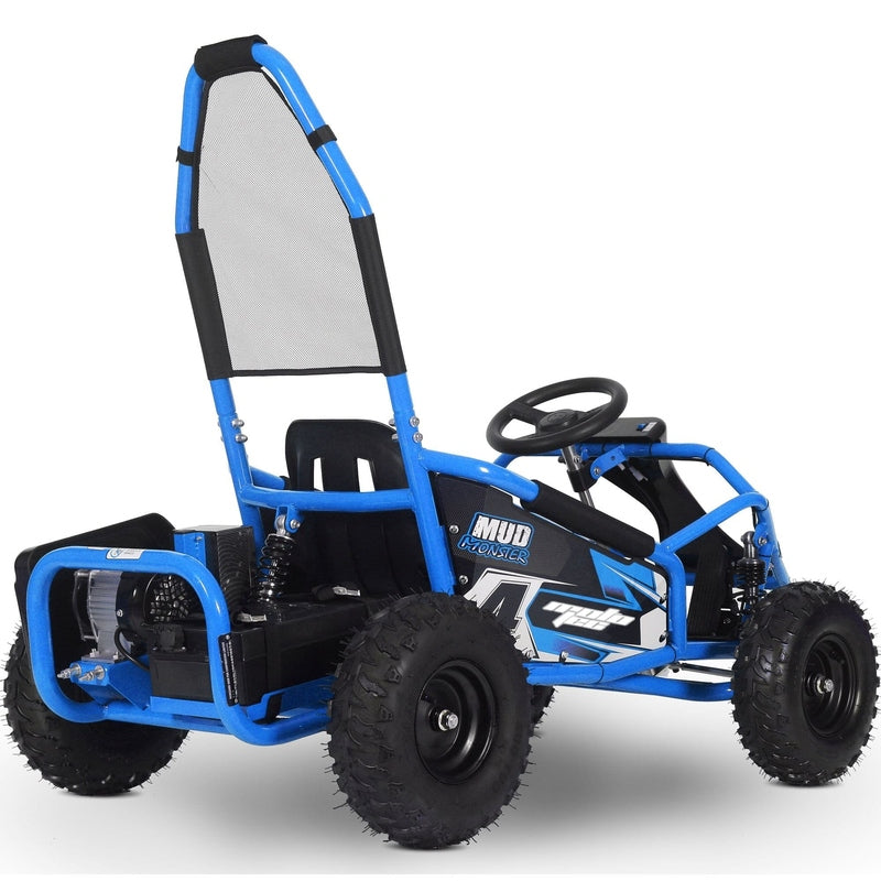 MotoTec Mud Monster Kids Electric 48v 1000w Go Kart Full Suspension | My Garage Supplies