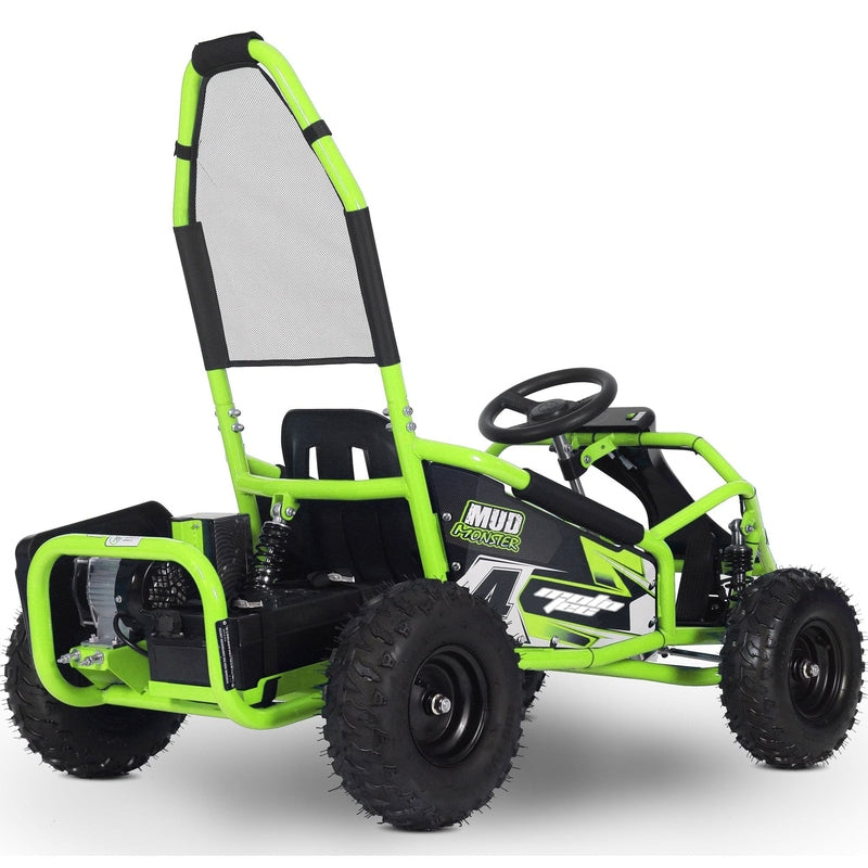 MotoTec Mud Monster Kids Electric 48v 1000w Go Kart Full Suspension | My Garage Supplies