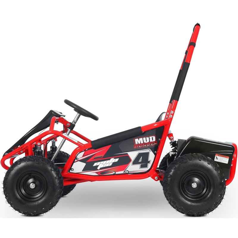 MotoTec Mud Monster Kids Electric 48v 1000w Go Kart Full Suspension | My Garage Supplies