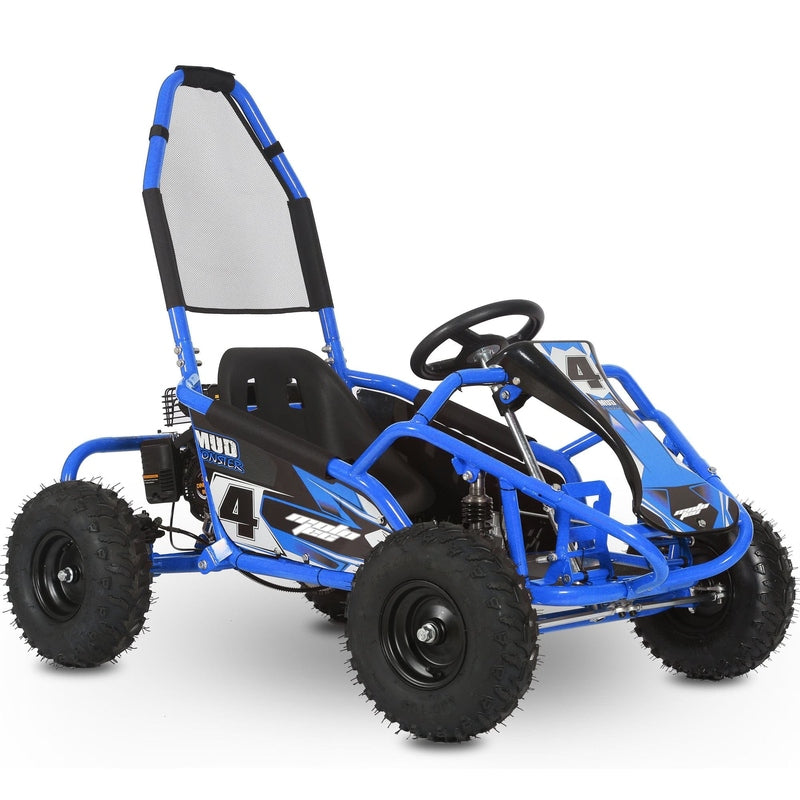 MotoTec Mud Monster 98cc Go Kart Full Suspension — My Garage Supplies