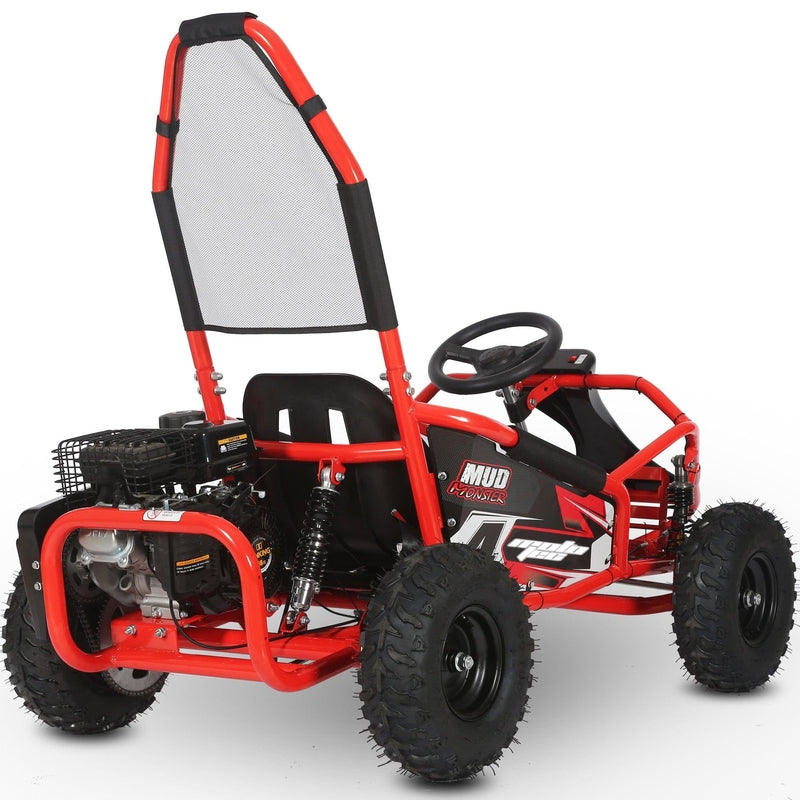MotoTec Mud Monster 98cc Go Kart Full Suspension — My Garage Supplies