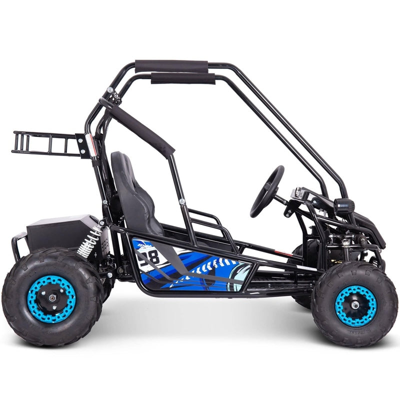 MotoTec Mud Monster XL 72v 2000w Electric Go Kart Full Suspension | My Garage Supplies