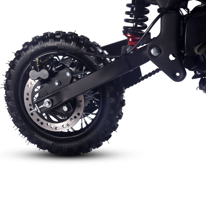 MotoTec Hooligan 72cc 4-Stroke Gas Dirt Bike Blue | My Garage Supplies