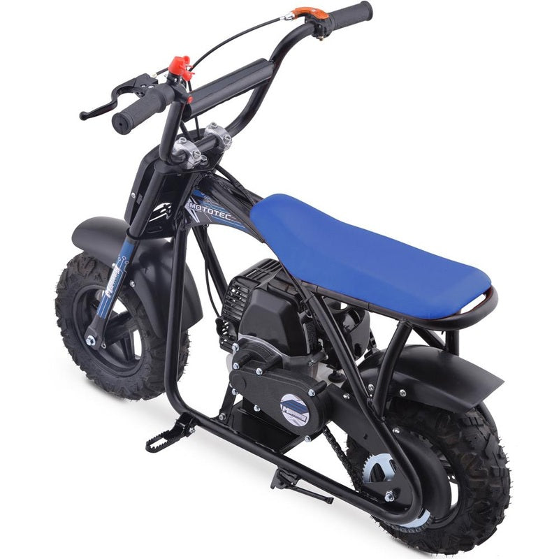 MotoTec Bandit 52cc 2-Stroke Kids Gas Mini Bike | My Garage Supplies