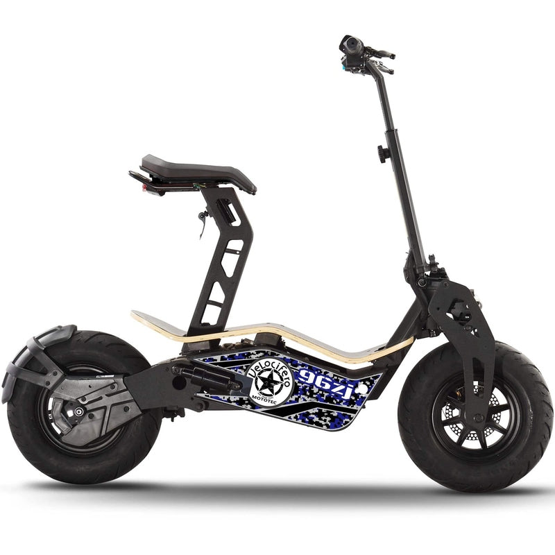 MotoTec Mad 1600w 48v Electric Scooter | My Garage Supplies