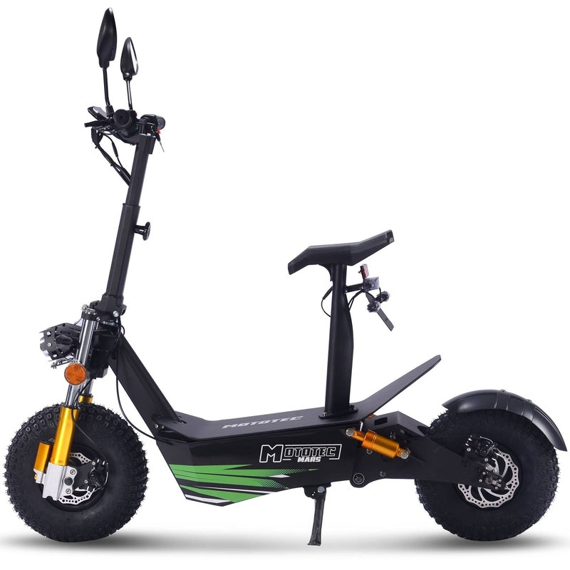 MotoTec Mars 60v 3500w Lithium Electric Scooter | My Garage Supplies