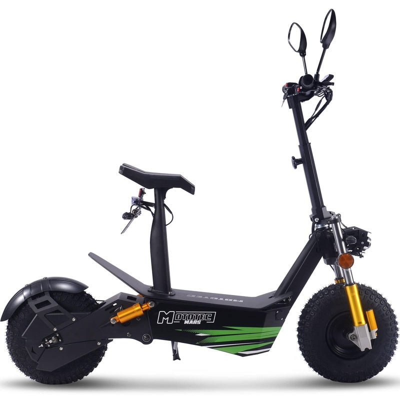 MotoTec Mars 60v 3500w Lithium Electric Scooter | My Garage Supplies