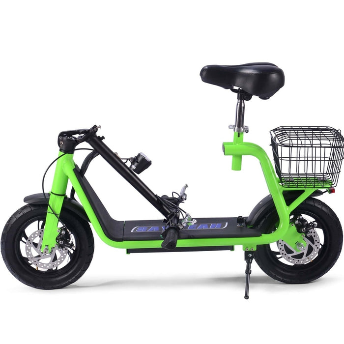 MotoTec Metro 36v 500w Lithium Electric Scooter | My Garage Supplies