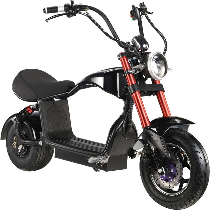 MotoTec Mini Lowboy 48v 800w Lithium Scooter Black | My Garage Supplies