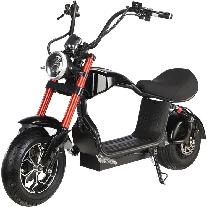 MotoTec Mini Lowboy 48v 800w Lithium Scooter Black | My Garage Supplies