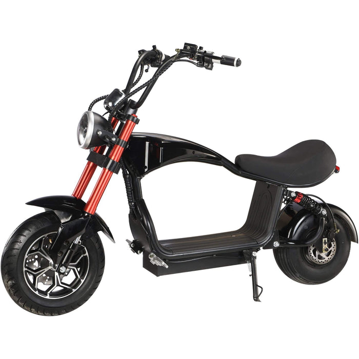 MotoTec Mini Lowboy 48v 800w Lithium Scooter Black | My Garage Supplies