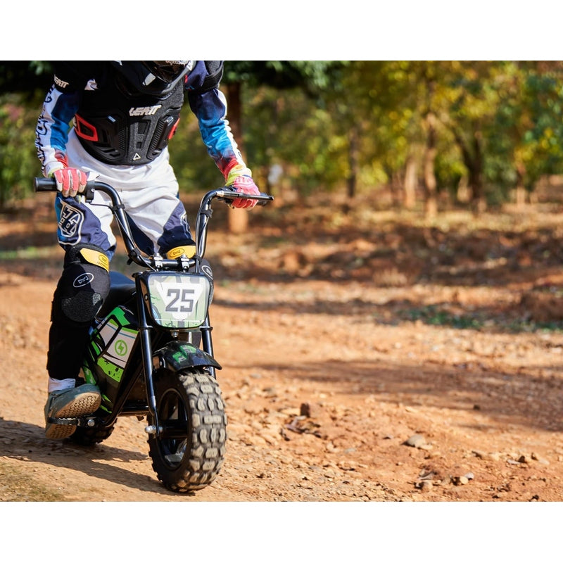 MotoTec 24v 250w Electric Mini Bike Black | My Garage Supplies