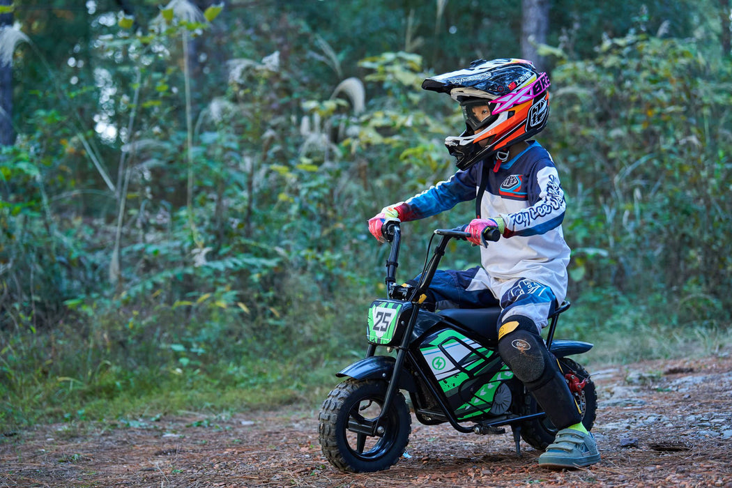 MotoTec 24v 250w Electric Mini Bike Black | My Garage Supplies