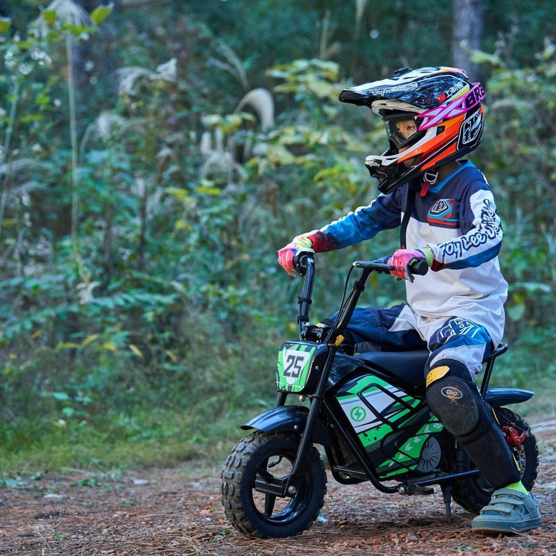 MotoTec 24v 250w Electric Mini Bike Black | My Garage Supplies