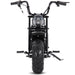 MotoTec 48v 1000w Electric Mini Bike Black | My Garage Supplies