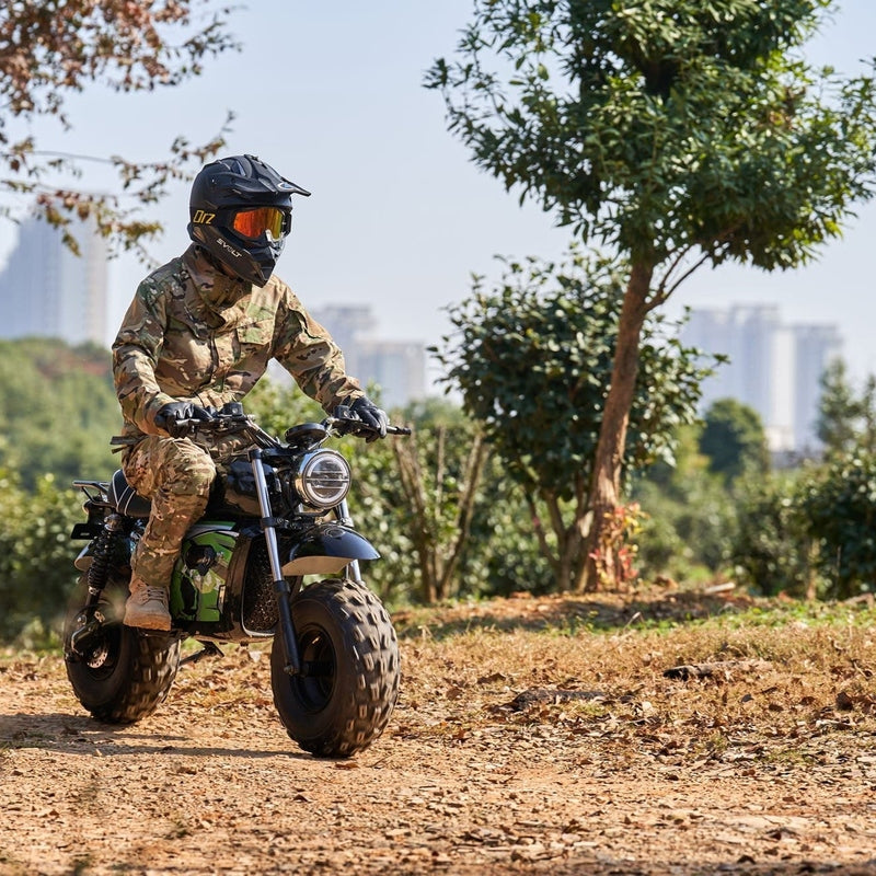 MotoTec 60v 1500w Electric Powered Mini Bike Lithium Black | My Garage Supplies