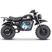 MotoTec 60v 1500w Electric Powered Mini Bike Lithium Black | My Garage Supplies