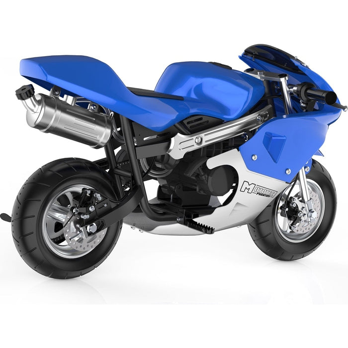 MotoTec Phantom Gas Pocket Bike 49cc 2-Stroke | My Garage Supplies