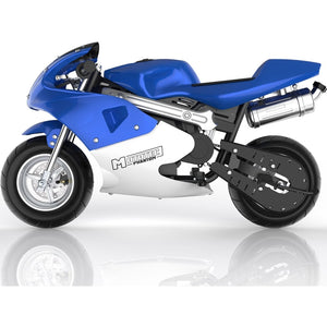 MotoTec Phantom Gas Pocket Bike 49cc 2-Stroke | My Garage Supplies
