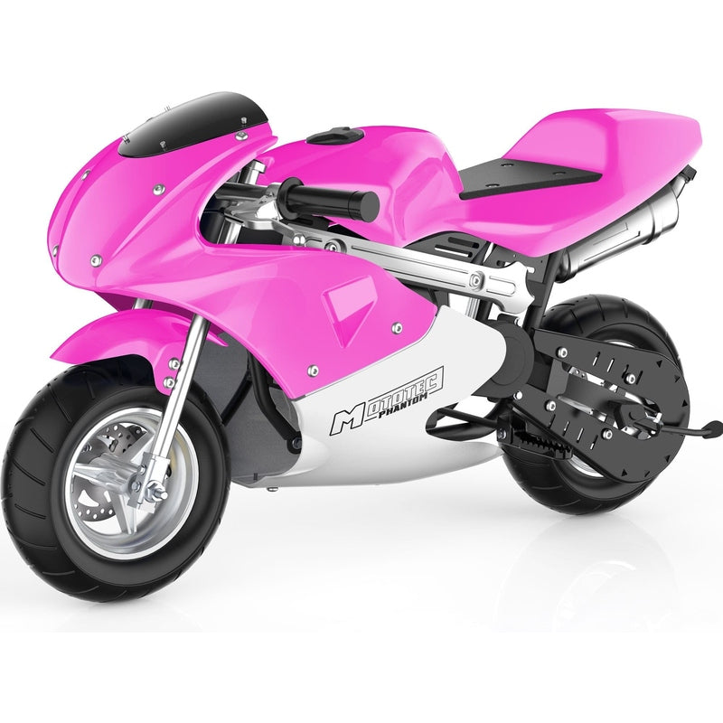 MotoTec Phantom Gas Pocket Bike 49cc 2-Stroke | My Garage Supplies