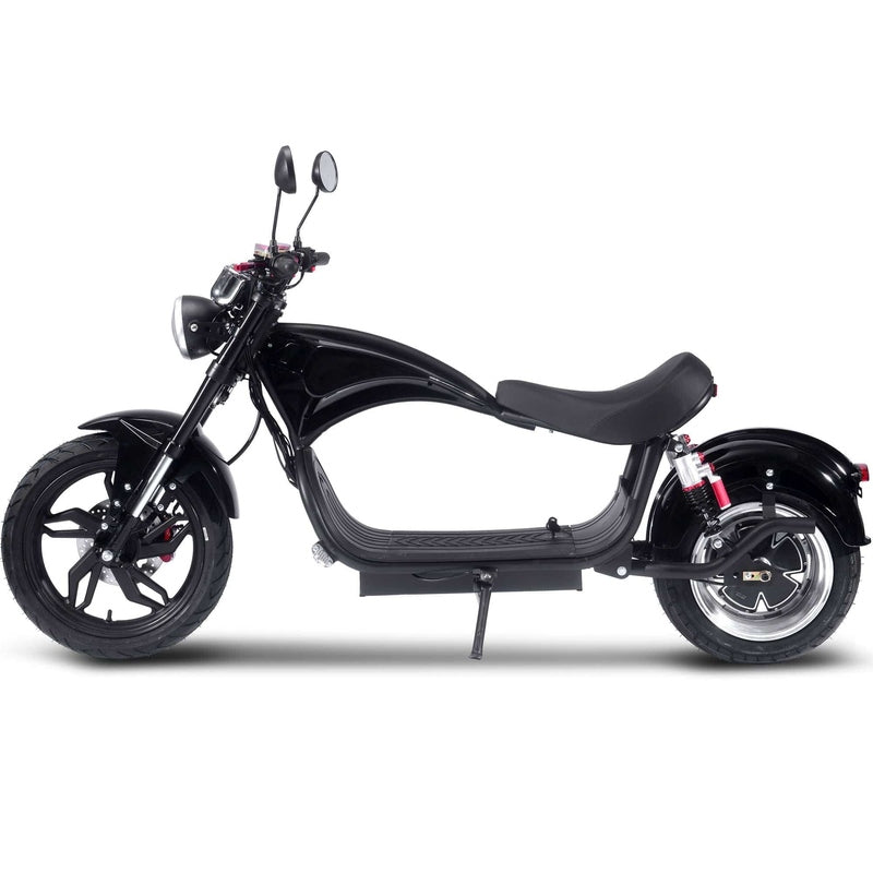 MotoTec Raven 60v 30ah 2500w Lithium Electric Scooter | My Garage Supplies