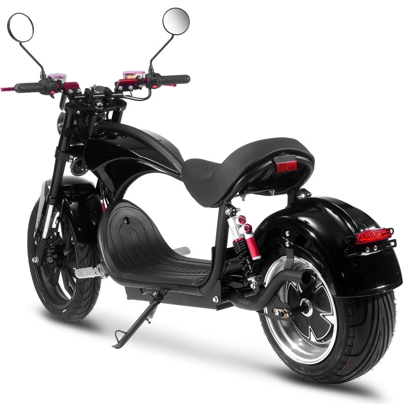 MotoTec Raven 60v 30ah 2500w Lithium Electric Scooter | My Garage Supplies