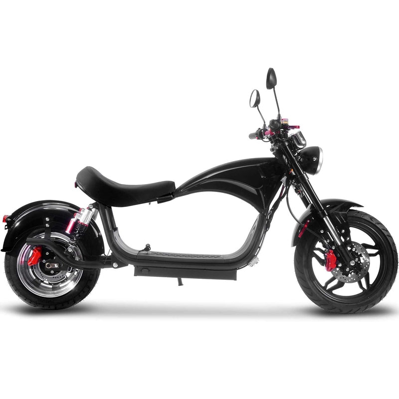 MotoTec Raven 60v 30ah 2500w Lithium Electric Scooter | My Garage Supplies