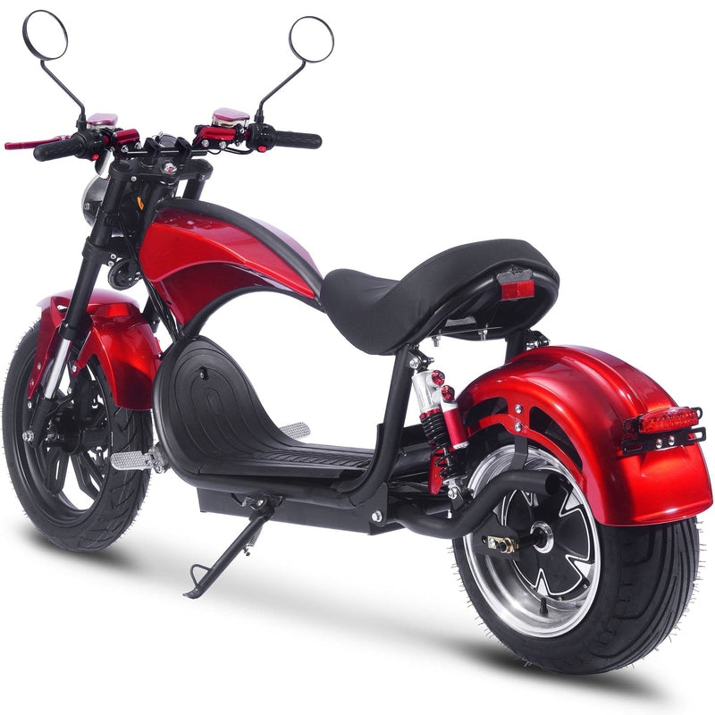 MotoTec Raven 60v 30ah 2500w Lithium Electric Scooter | My Garage Supplies