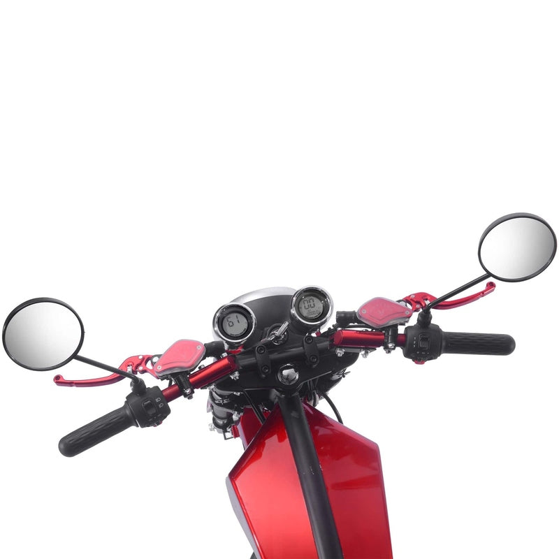 MotoTec Raven 60v 30ah 2500w Lithium Electric Scooter | My Garage Supplies