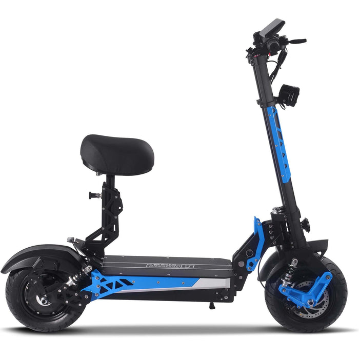 MotoTec Switchblade 60v 4000w Lithium Electric Scooter | My Garage Supplies