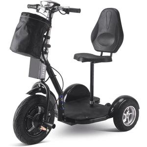 MotoTec Electric Trike 48v 1000w Lithium Black | My Garage Supplies