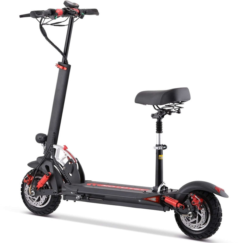 MotoTec Thor 60v 2400w Lithium Electric Scooter Black | My Garage Supplies