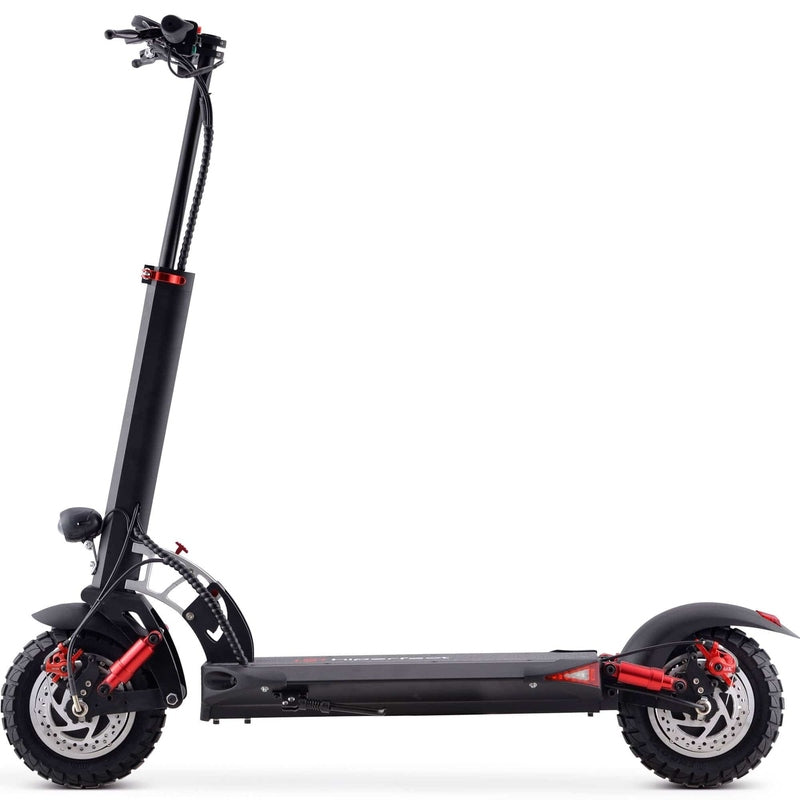 MotoTec Thor 60v 2400w Lithium Electric Scooter Black | My Garage Supplies