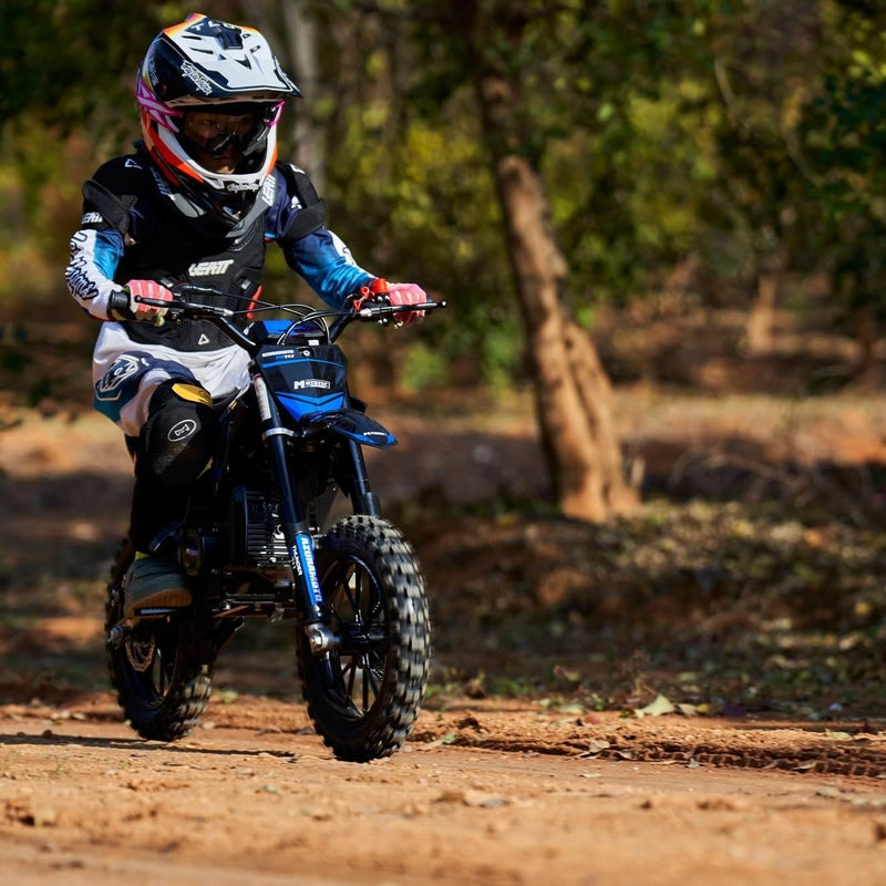 MotoTec Thunder 50cc 2-Stroke Kids Gas Dirt Bike | My Garage Supplies