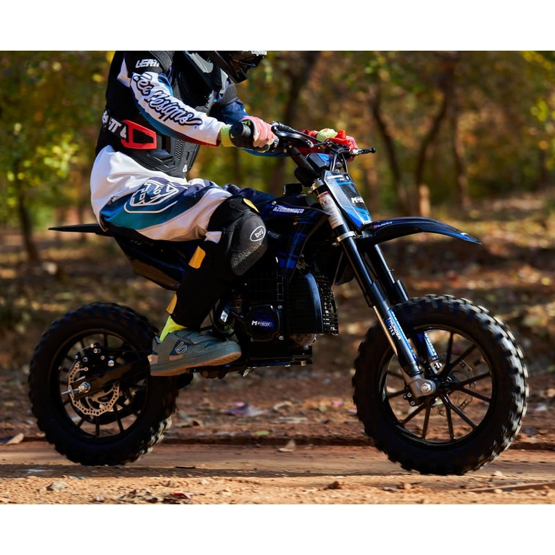 MotoTec Thunder 50cc 2-Stroke Kids Gas Dirt Bike | My Garage Supplies