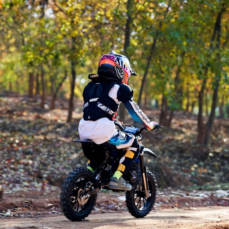 MotoTec Thunder 50cc 2-Stroke Kids Gas Dirt Bike | My Garage Supplies