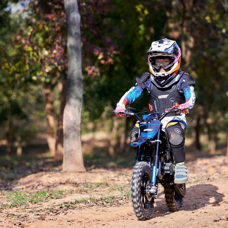 MotoTec Thunder 50cc 2-Stroke Kids Gas Dirt Bike | My Garage Supplies