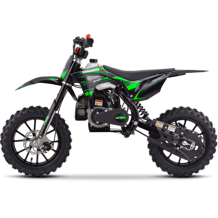 MotoTec Thunder 50cc 2-Stroke Kids Gas Dirt Bike | My Garage Supplies