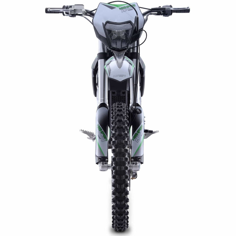 MotoTec Venom 72v 12000w 50ah Electric Dirt Bike White | My Garage Supplies