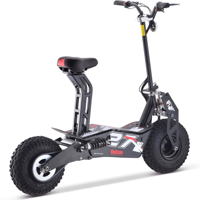 MotoTec Vulcan 48v 1600w Electric Scooter Black | My Garage Supplies