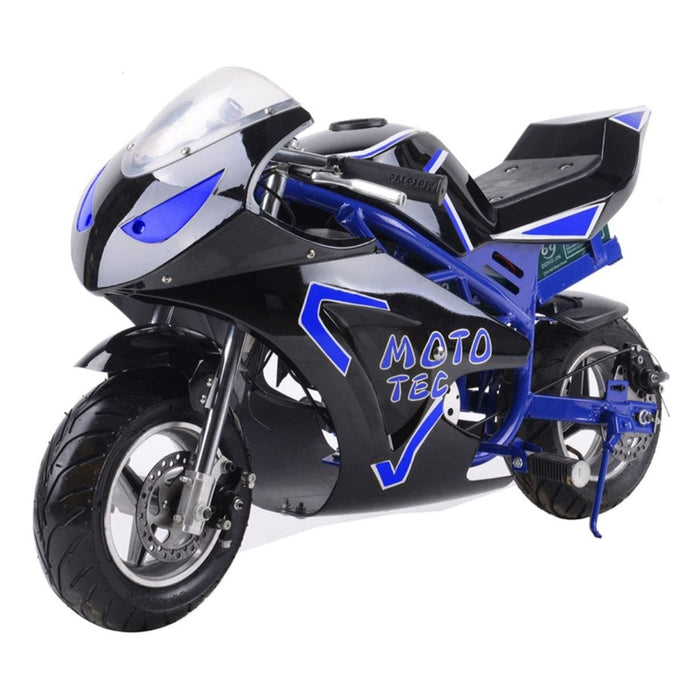 MotoTec Electric Pocket Bike GT 36v 500w | My Garage Supplies