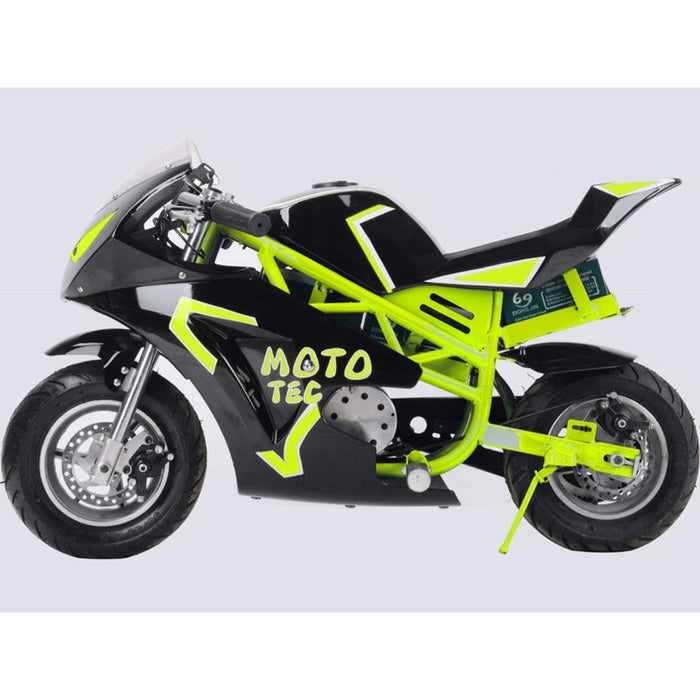 MotoTec Electric Pocket Bike GT 36v 500w | My Garage Supplies