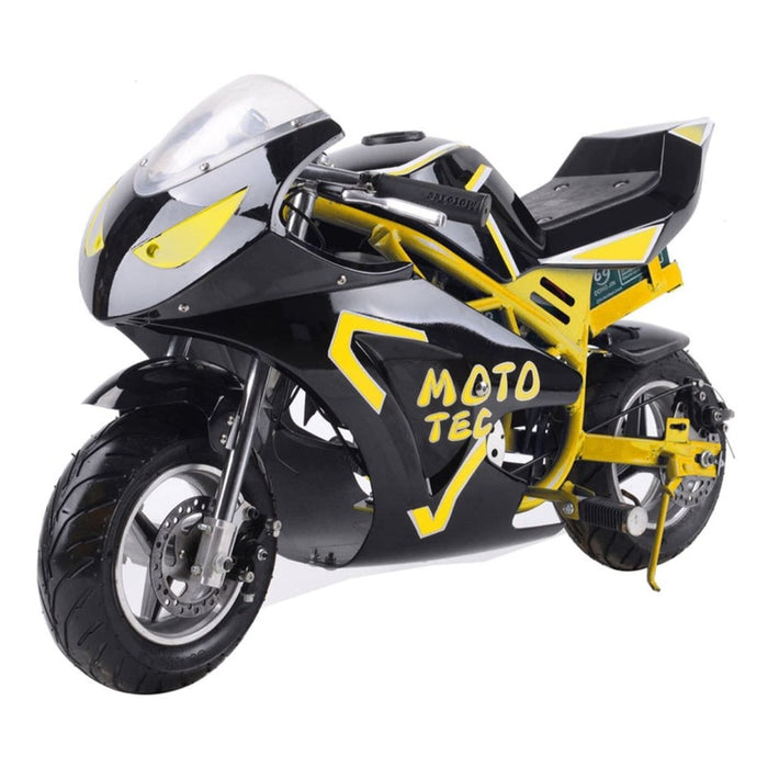 MotoTec Electric Pocket Bike GT 36v 500w | My Garage Supplies
