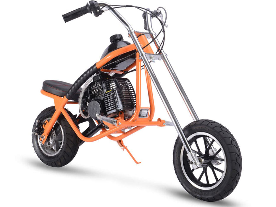 MotoTec 49cc Gas Mini Chopper | My Garage Supplies