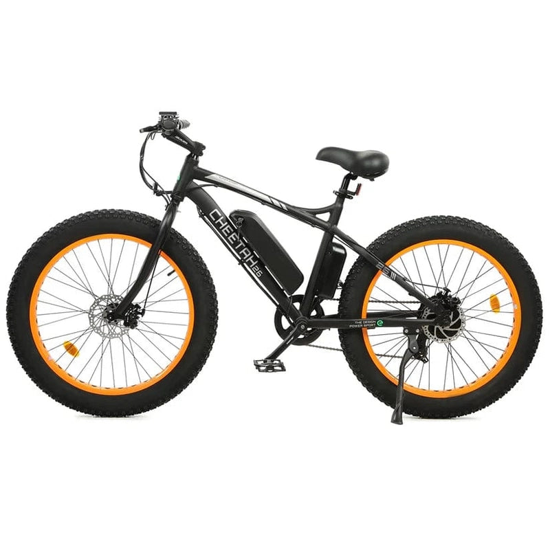 Ecotric Cheetah 26 Fat Tire Electric Bike - Orange My Garage Supplies Ecotric Cheetah 26 Fat Tire Electric Bike - Orange My Garage Supplies