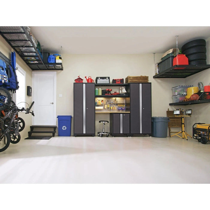 NewAge Bold 3.0 Series 11-Piece Garage Cabinet Set With Project Center-in a garage