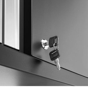 NewAge Bold 3.0 Series 11-Piece Garage Cabinet Set With Project Center-fully-lockable doors and drawers