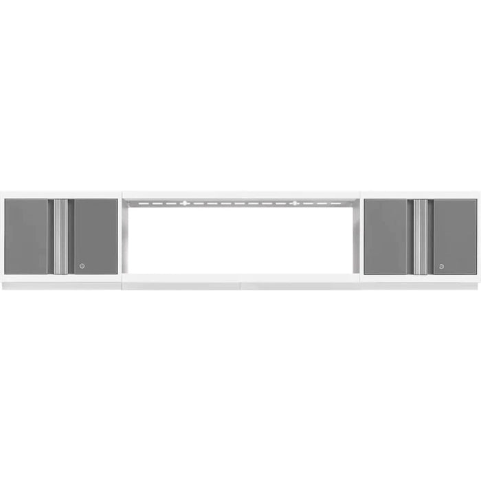 NewAge Bold 3.0 3-Piece Wall Cabinet Set With 48" Integrated Display Shelf-
